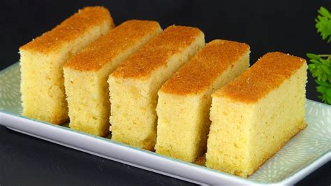 Easy Bakery Style spongy Plain Cake Recipe by Tiffin Box |Basic Vanilla ...