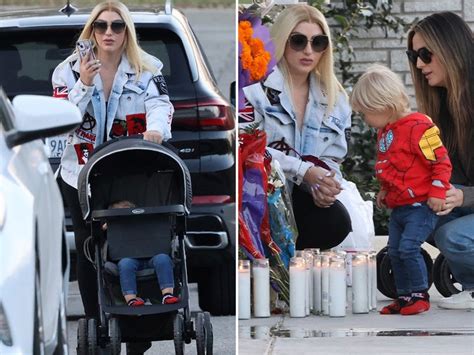 Aaron Carter's Son Visits Late Singer's Grave on Death Anniversary