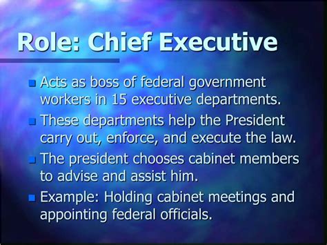 PPT - The Roles of the President PowerPoint Presentation, free download ...