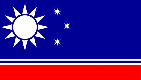 Yet another Republican China (ROC) Flag (Alternative design) : r/vexillology