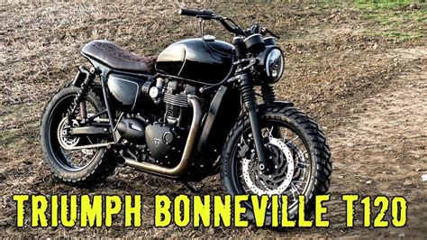 Triumph BONNEVILLE T120 Custom - YouTube