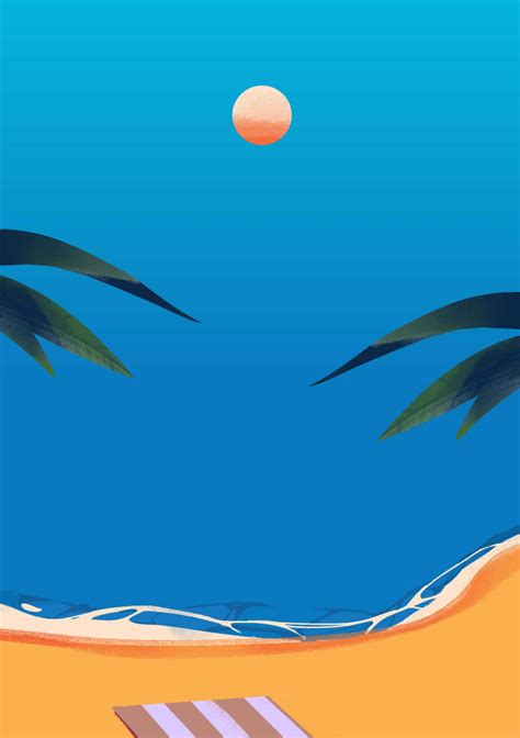 Minimalist Beach Wallpapers - 4k, HD Minimalist Beach Backgrounds on ...