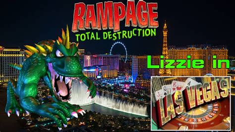 Rampage: Total Destruction - Lizzie wrecks Las Vegas - YouTube