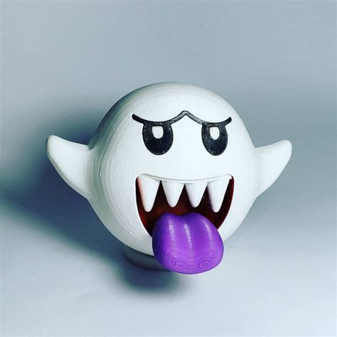 3D Print of Boo from Mario games - Multi color by lcalbero