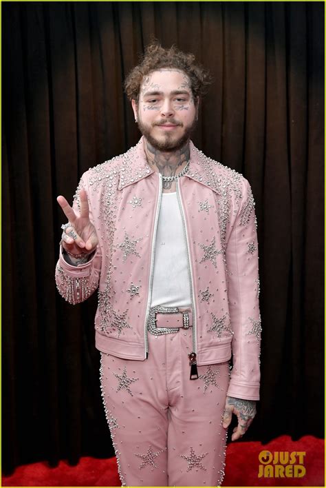 Post Malone Makes a Statement in Pink at Grammys 2019!: Photo 4236186 ...