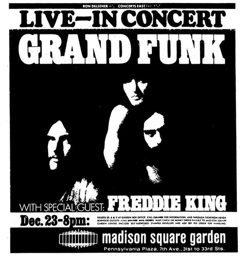 Grand Funk Railroad's 1971 Concert & Tour History | Concert Archives