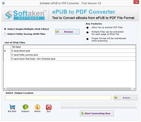 EPUB to PDF Converter - Free Tool to Convert EPUB file into PDF