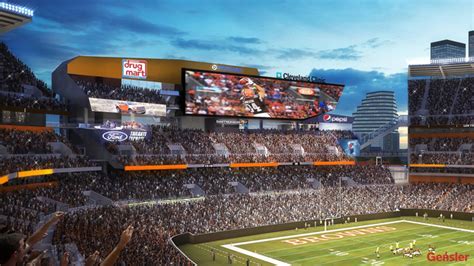 Cleveland Browns Propose New Scoreboards as Part of $120 Million Stadium Upgrade Project ...