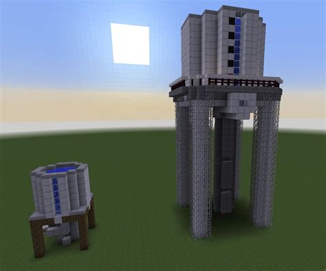 Working Water Towers Minecraft Map