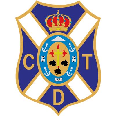 Pegatina escudo fútbol CD Tenerife