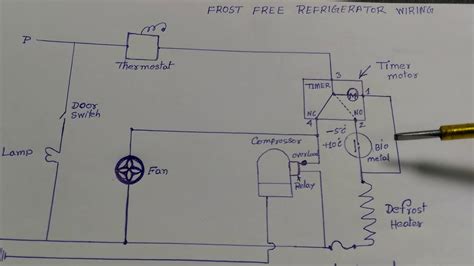 Frost Free Refrigerator Circuit Diagram