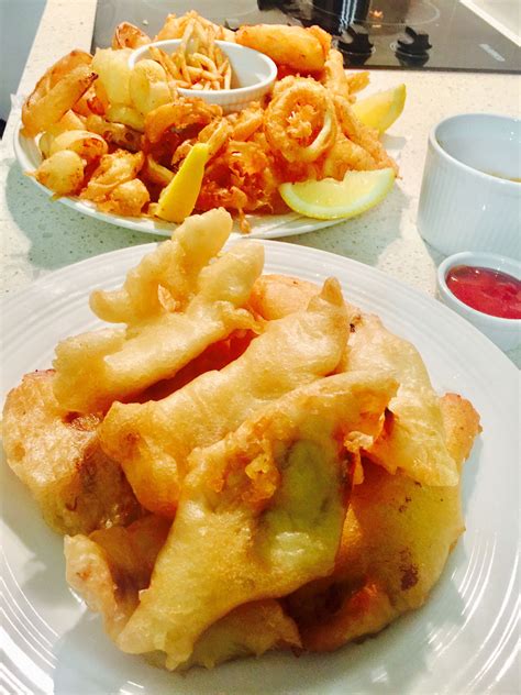 Fried! Fried! Fried! Seafood platter..😍🍤 | Seafood platter, Seafood, Food