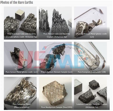 Rare Earth Elements & Metals - Magnets By HSMAG