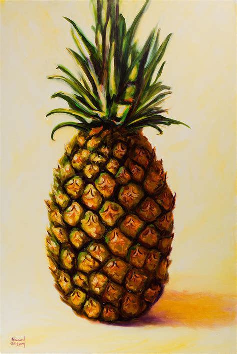 Pineapple Angel Painting by Shannon Grissom - Fine Art America