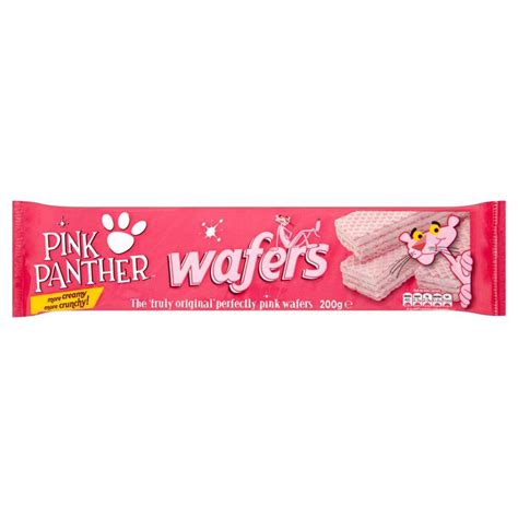 Pink Panther Wafers 200g | Pink panthers, Tesco groceries, Wafer