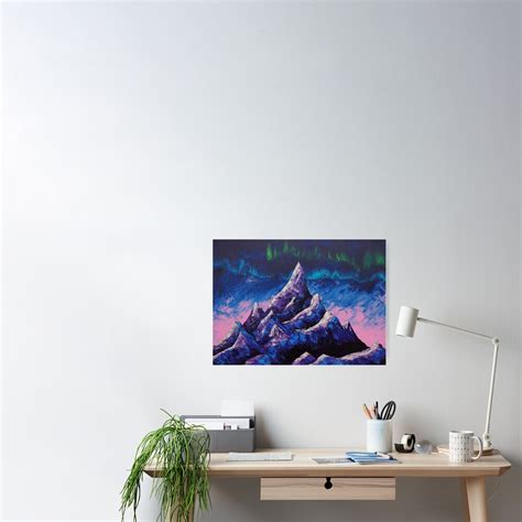 "Celeste Mountain" Poster by SciGho | Redbubble