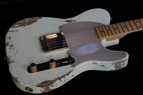 Fender Custom 1959 Esquire Heavy Relic [used] Vintage Blonde (SN: R69276) | Gino Guitars