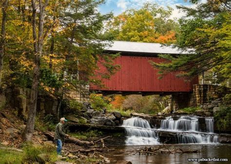 Exploring Yoder Falls in Somerset County