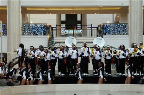 JazzFest Kick Off - Shaw High School Band Parade at Tower City Center ...