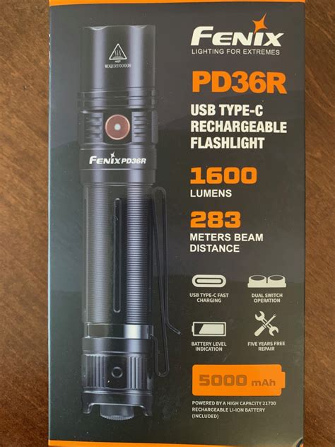 Fenix PD36R Rechargeable Flashlight Review | Gun Reviews | Tactical Gun Review