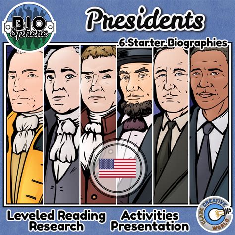 Presidents Biography Bundle - Clark Creative Education