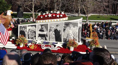 Reagan Float – Rose Bowl Parade