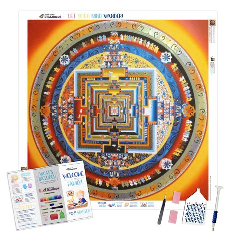 Mandalas & Patterns Diamond Painting Kits - Full Drill – Paint With ...