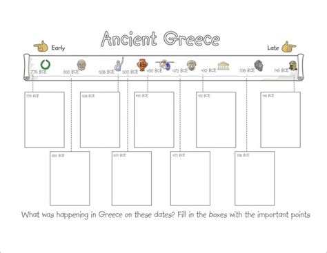 FREE 8+ Timeline Templates for Kids in PDF