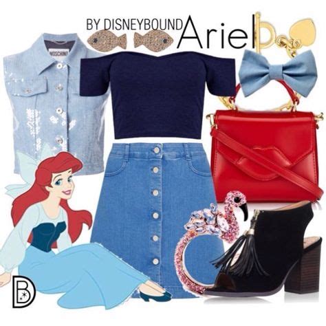 Ariel Disneybound | Disney princess outfits, Disney themed outfits, Disneyland outfits