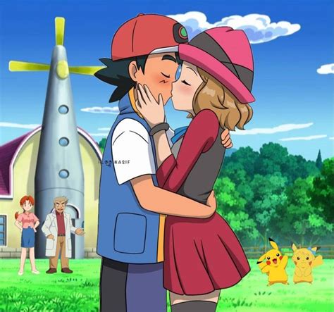 Pokemon Quest: Ash and Serena's Pallet Kiss by WillDinoMaster55 on DeviantArt in 2021 | Pokemon ...