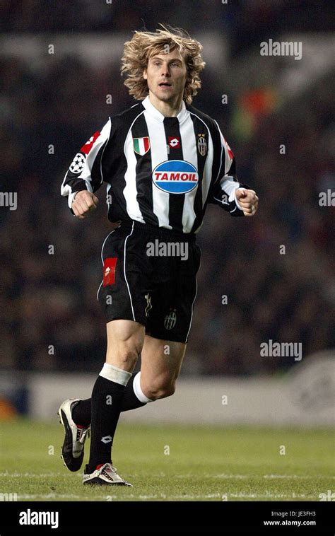 PAVEL NEDVED JUVENTUS OLD TRAFFORD MANCESTER 19 February 2003 Stock ...