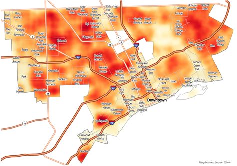 Detroit Crime Map - GIS Geography