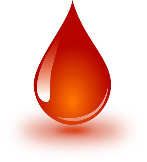 Free clipart blood droplet