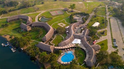 Aerial View of Akosombo Town in Ghana Stock Photo - Image of city, akosombo: 261376878