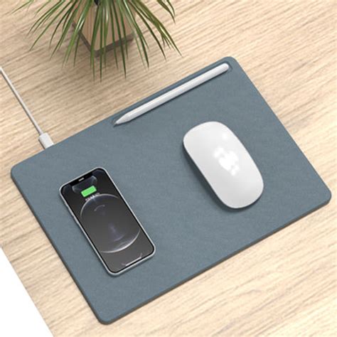 Buy Wholesale China Ultra Slim Wireless Charging Mouse Pad With 15w Fast Charging & Wireless ...