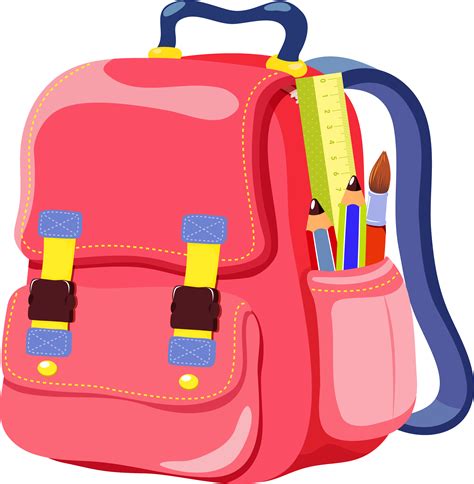 Red Clipart Lunch Box Transparent Background Bag Clipart - Clip Art Library