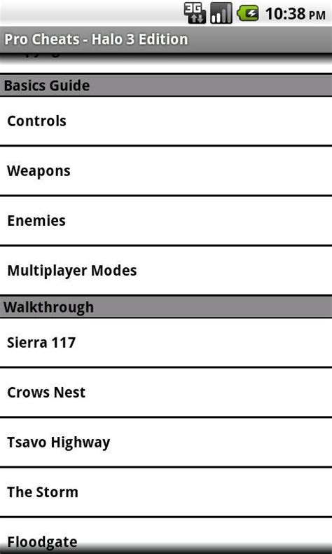 Pro Cheats - Halo 3 Edition APK for Android Download
