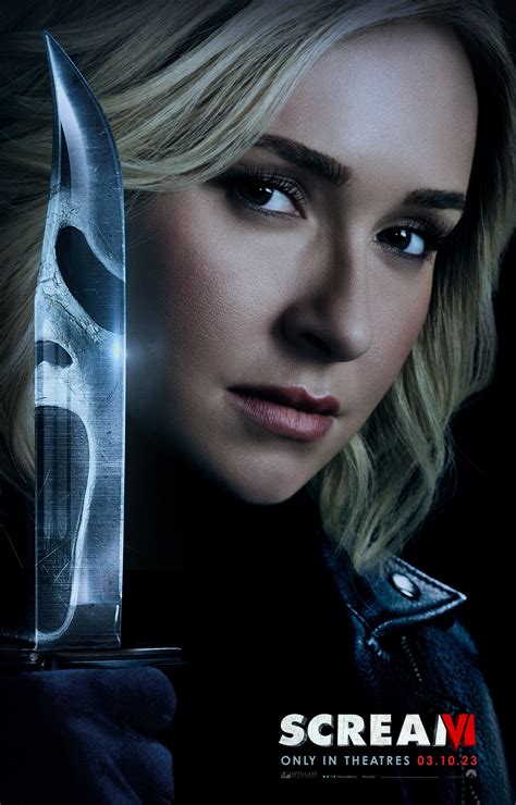 Scream.6-Character.Posters-Hayden.Panettiere | Screen-Connections