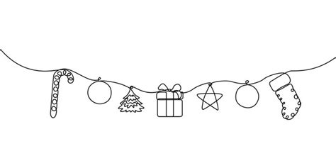 Christmas Drawing Outline