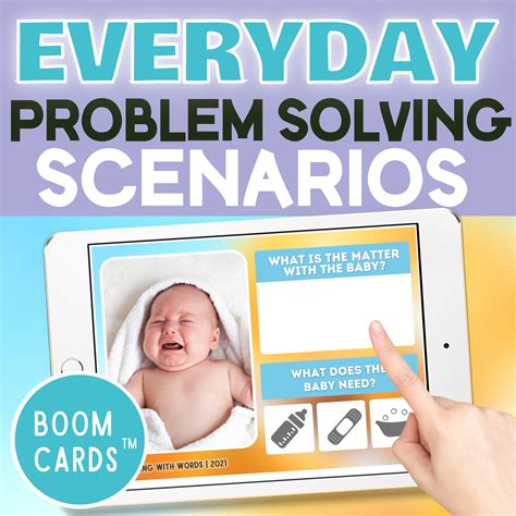 Problem Solving Scenarios for Speech Therapy - Everyday Scenes- BOOM ...