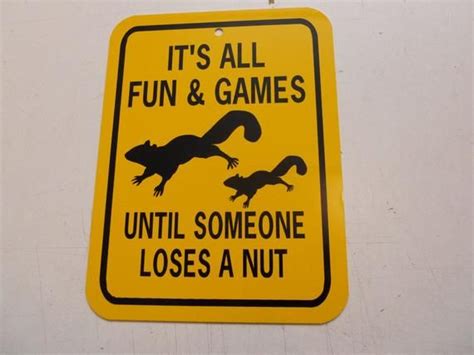 It's all fun and games until someone loses a nut Funny | Etsy ...