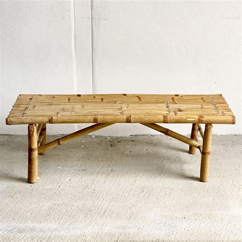 Bamboo Bench - Bamboo Furniture - Indigo Sprout