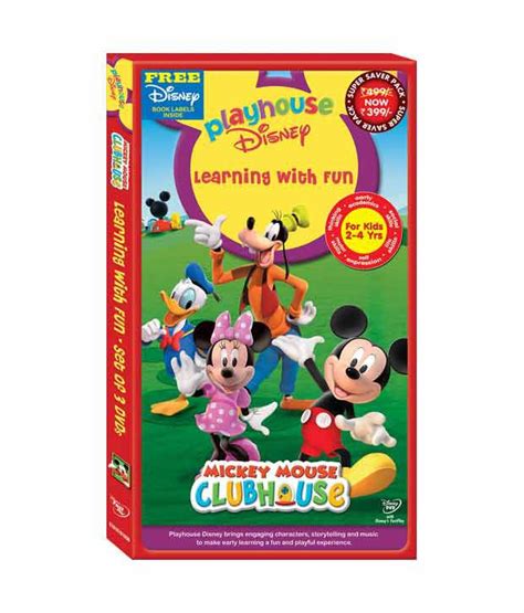 Playhouse Disney- Learning With Fun (English) [DVD]: Buy Online at Best Price in India - Snapdeal