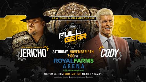 AEW Full Gear Results: Chris Jericho vs. Cody Rhodes - eWrestlingNews.com