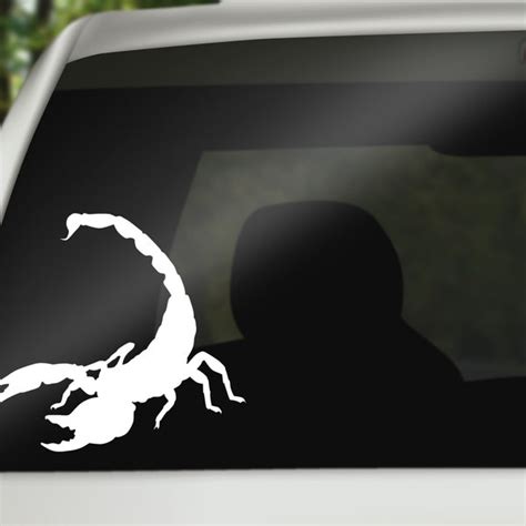 Scorpion Car Decal - Etsy