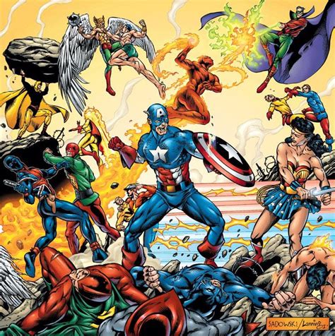 jsa vs invaders/Search//Home/ Comic Art Community GALLERY OF COMIC ART | Marvel × DC | Pinterest ...