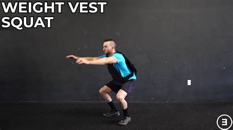 Weight Vest Squat - YouTube