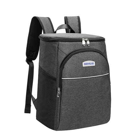 Cooler backpack lunch bag with multiple pockets - Giftatbox