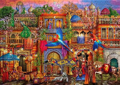 4000 Piece Jigsaw Puzzle Jigsaw Puzzle For Adults Colorful | Etsy in 2021 | Puzzle art, Cool ...