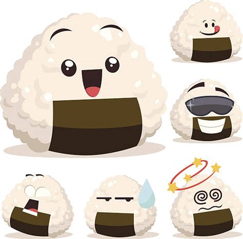 Onigiri Clip Art, Vector Images & Illustrations - iStock